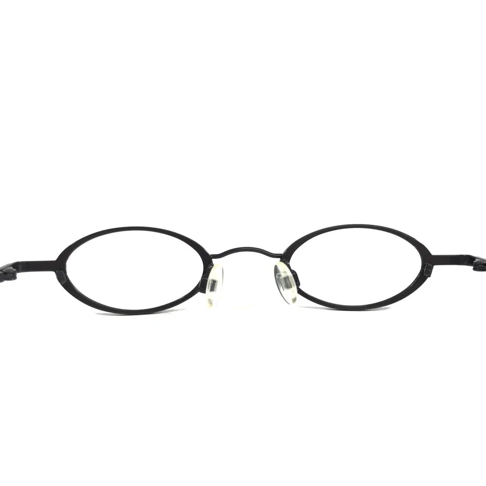 ogi Eyeglasses Frames 5002 COL. 73 Navy Blue Oval Full Rim Titanium 40-20-140